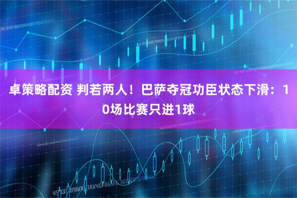 卓策略配资 判若两人！巴萨夺冠功臣状态下滑：10场比赛只进1球