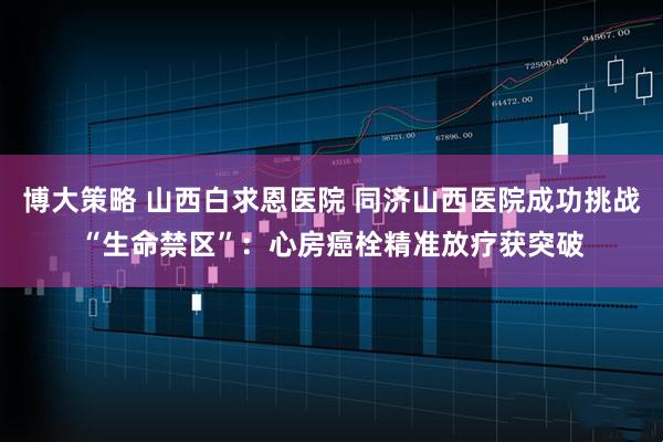博大策略 山西白求恩医院 同济山西医院成功挑战“生命禁区”：心房癌栓精准放疗获突破